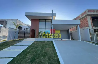 Casa com 3 dormitórios à venda, 210 m² por r$ 1.700.000,00 - alphaville 2 - rio das ostras/rj