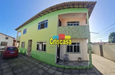Apartamento com 1 dormitório à venda, 55 m² por r$ 140.000,00 - praia mar - rio das ostras/rj