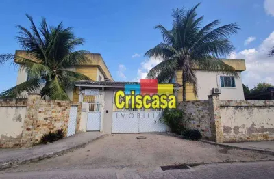 Apartamento à venda, 55 m² por r$ 220.000,00 - cantinho do mar - rio das ostras/rj