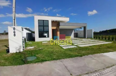Casa com 3 dormitórios à venda, 185 m² por r$ 1.150.000,00 - viverde ii - rio das ostras/rj