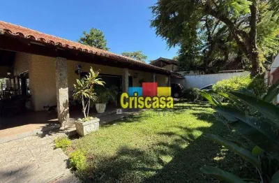 Casa à venda, 640 m² por r$ 1.300.000,00 - bosque da praia - rio das ostras/rj
