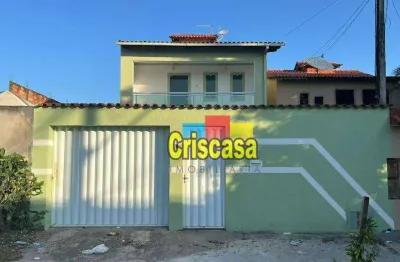 Casa com 4 dormitórios à venda, 228 m² por r$ 460.000,00 - extensão serramar - rio das ostras/rj