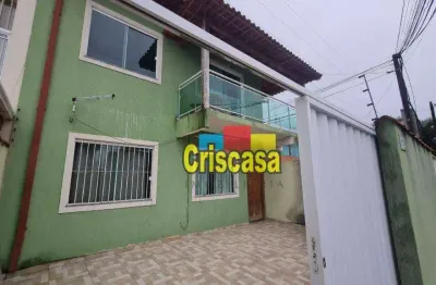 Casa com 2 dormitórios à venda, 50 m² por r$ 200.000,00 - extensão serramar - rio das ostras/rj