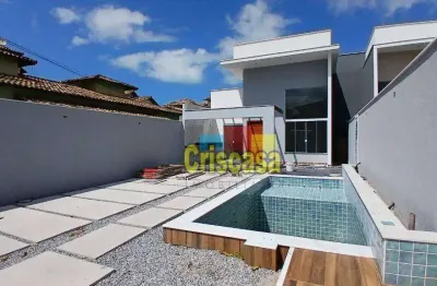 Casa com 4 dormitórios à venda, 174 m² por r$ 850.000,00 - jardim mariléa - rio das ostras/rj