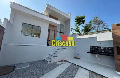 Casa à venda, 71 m² por r$ 420.000,00 - jardim campomar - rio das ostras/rj
