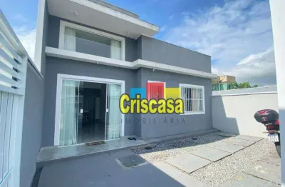Casa com 2 dormitórios à venda, 65 m² por r$ 370.000,00 - extensão serramar - rio das ostras/rj