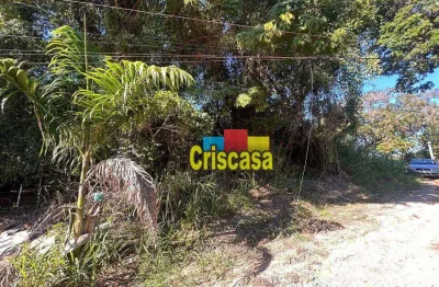 Terreno à venda, 495 m² por r$ 80.000,00 - serramar - rio das ostras/rj