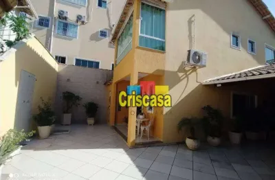 Casa com 2 dormitórios à venda, 81 m² por r$ 420.000,00 - atlântica - rio das ostras/rj