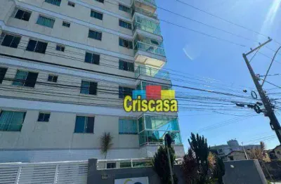 Cobertura com 3 dormitórios para alugar, 115 m² por r$ 5.250,00/mês - extensão do bosque - rio das ostras/rj