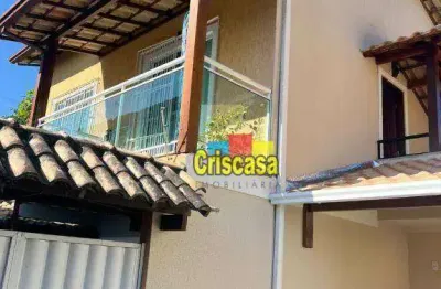 Casa com 2 dormitórios à venda, 60 m² por r$ 300.000,00 - jardim mariléa - rio das ostras/rj