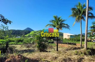 Terreno à venda, 402 m² por r$ 90.000,00 - cantagalo - rio das ostras/rj