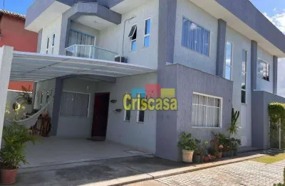 Casa à venda, 108 m² por r$ 475.000,00 - extensão do bosque - rio das ostras/rj