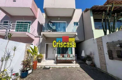 Casa com 3 dormitórios à venda, 180 m² por r$ 800.000,00 - jardim bela vista - rio das ostras/rj