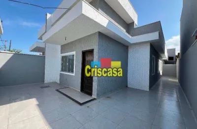 Casa com 3 dormitórios à venda, 62 m² por r$ 450.000,00 - jardim mariléa - rio das ostras/rj