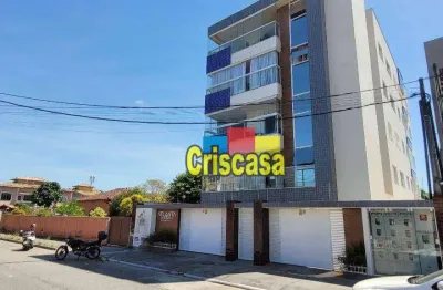 Apartamento com 2 dormitórios à venda, 74 m² por r$ 330.000,00 - jardim marileia - rio das ostras/rj