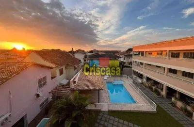 Apartamento com 2 dormitórios, 80 m² - venda por r$ 330.000,00 ou aluguel por r$ 2.582,33/mês - jardim mariléa - rio das ostras/rj