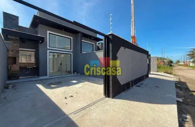 Casa com 2 dormitórios à venda, 55 m² por r$ 299.900,00 - enseada das gaivotas - rio das ostras/rj