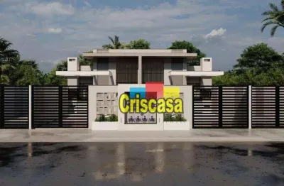 Casa com 2 dormitórios à venda, 55 m² por r$ 300.000,00 - enseada das gaivotas - rio das ostras/rj