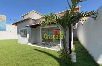 Casa com 3 dormitórios à venda, 70 m² por r$ 420.000 - residencial rio das ostras - rio das ostras/rj