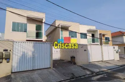 Casa com 2 dormitórios à venda, 68 m² por r$ 295.000,00 - cidade praiana - rio das ostras/rj