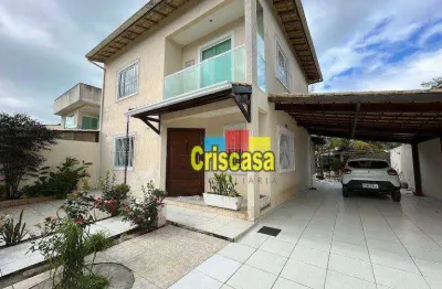 Casa com 4 dormitórios à venda, 237 m² por r$ 1.200.000,00 - costazul - rio das ostras/rj