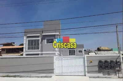 Apartamento com 2 dormitórios à venda, 50 m² por r$ 180.000,00 - extensão serramar - rio das ostras/rj