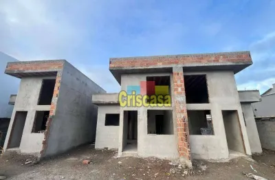 Casa com 2 dormitórios à venda, 59 m² por r$ 320.000,00 - serramar - rio das ostras/rj