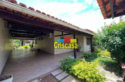 Casa com 5 dormitórios à venda, 349 m² por r$ 1.300.000,00 - recreio - rio das ostras/rj
