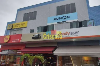 Sala para alugar, 30 m² - centro - rio das ostras/rj