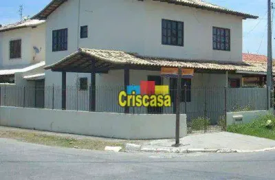 Casa com 2 dormitórios à venda, 64 m² por r$ 310.000 - extensão do bosque - rio das ostras/rj