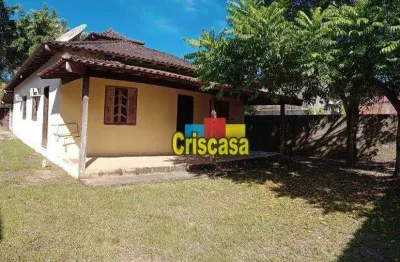 Casa com 4 dormitórios à venda, 120 m² por r$ 450.000,00 - extensão serramar - rio das ostras/rj