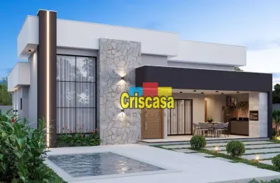 Casa com 3 dormitórios à venda, 145 m² por r$ 1.100.000,00 - bosque beira rio - rio das ostras/rj