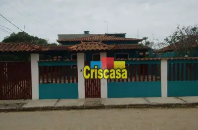 Casa com 4 dormitórios à venda, 214 m² por r$ 650.000,00 - jardim miramar - rio das ostras/rj