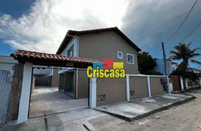 Casa com 2 dormitórios à venda, 70 m² por r$ 320.000,00 - ouro verde - rio das ostras/rj