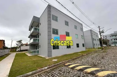 Apartamento com 2 dormitórios à venda, 60 m² por r$ 190.000,00 - recanto - rio das ostras/rj