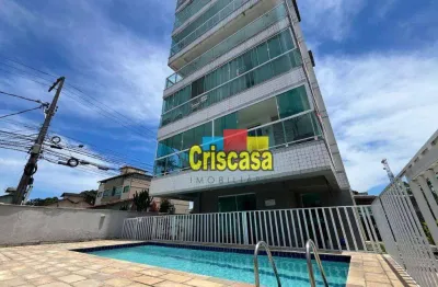 Apartamento com 3 dormitórios à venda, 110 m² por r$ 450.000,00 - extensão do bosque - rio das ostras/rj