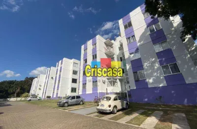 Apartamento à venda, 50 m² por r$ 170.000,00 - maria turri - rio das ostras/rj