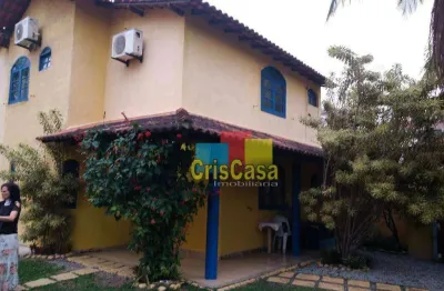 Casa com 6 dormitórios para alugar, 220 m² por r$ 16.045,00/mês - jardim mariléa - rio das ostras/rj