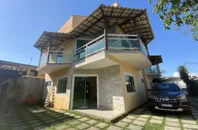 Casa com 2 dormitórios para alugar, 183 m² - floresta da gaivota - rio das ostras/rj