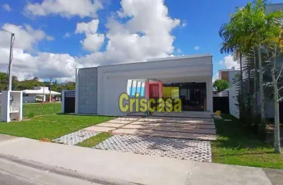 Casa com 3 dormitórios à venda, 190 m² por r$ 890.000,00 - viverde ii - rio das ostras/rj