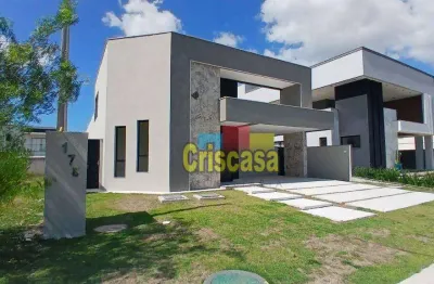 Casa com 3 dormitórios à venda, 229 m² por r$ 1.290.000,00 - extensão do bosque - rio das ostras/rj