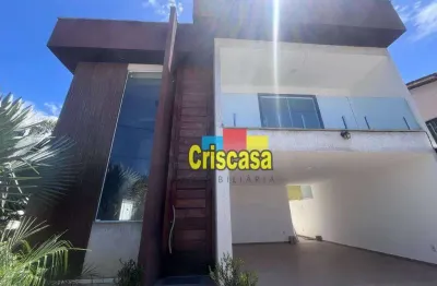 Casa à venda, 285 m² por r$ 2.400.000,00 - residencial rio das ostras - rio das ostras/rj