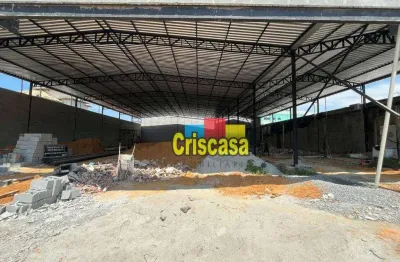 Galpão para alugar, 330 m² por r$ 15.000/mês - recreio - rio das ostras/rj