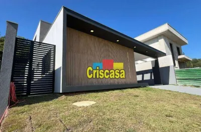 Casa com 3 dormitórios à venda, 184 m² por r$ 1.200.000,00 - alphaville - rio das ostras/rj