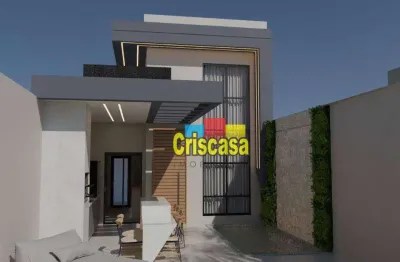 Casa com 3 dormitórios à venda, 166 m² por r$ 900.000,00 - recreio - rio das ostras/rj
