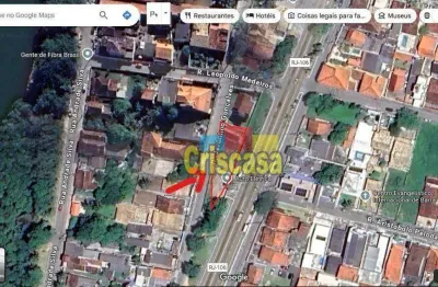 Terreno à venda, 450 m² por r$ 795.000,00 - barra de são joão - barra de são joão/rj