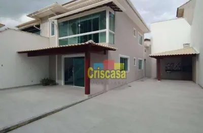 Casa com 3 dormitórios à venda, 150 m² por r$ 790.000,00 - recreio - rio das ostras/rj