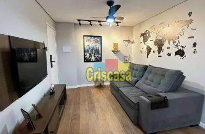 Apartamento à venda, 56 m² por r$ 269.000,00 - chácara mariléa - rio das ostras/rj