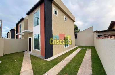 Casa com 3 dormitórios à venda, 98 m² por r$ 430.000,00 - floresta da gaivota - rio das ostras/rj