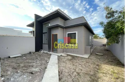 Casa com 2 dormitórios à venda, 53 m² por r$ 320.000,00 - enseada das gaivotas - rio das ostras/rj